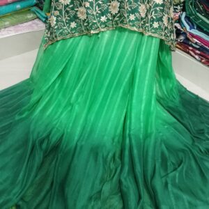 plain chiffon sarees with work blouse 599rs